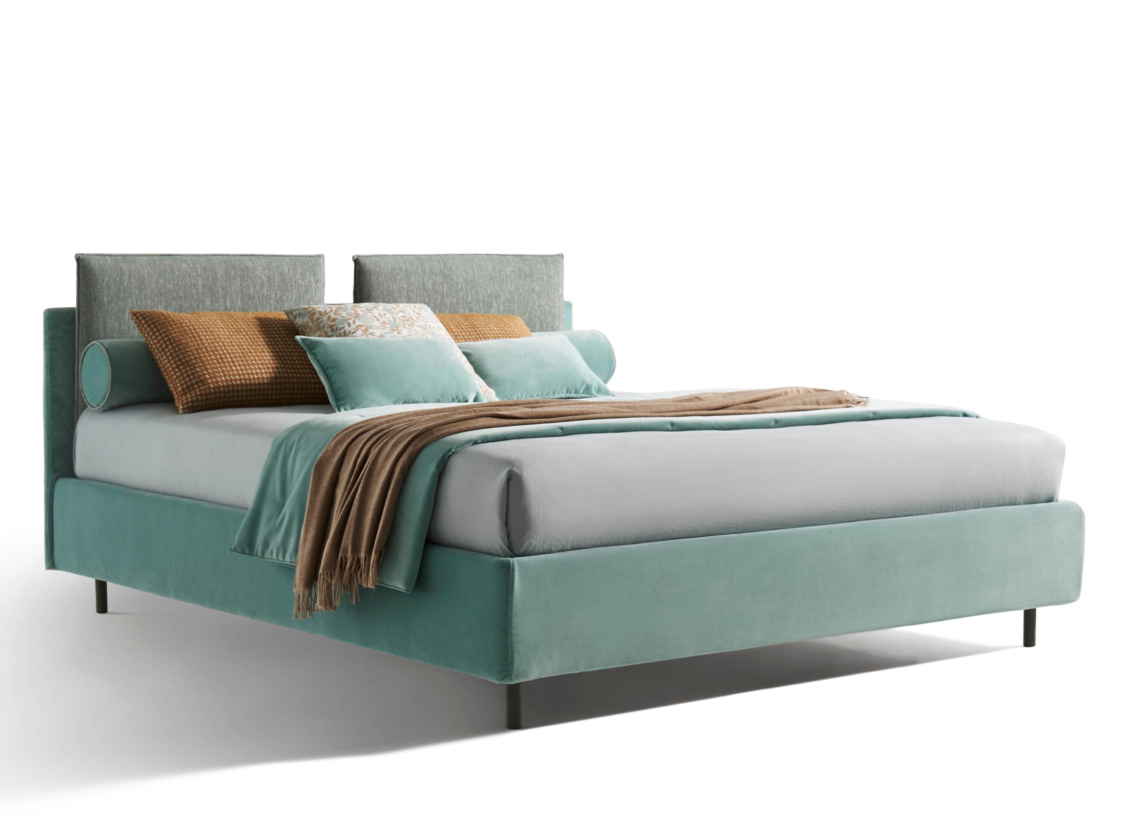 Двуспальная кровать с мягким изголовьем Twils Frick ARCH-00002239