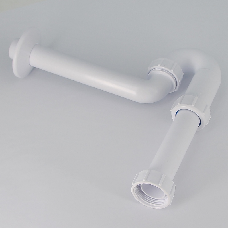 Сифон McAlpine трубный 1 1/4"х32 мм без выпуска с отв. трубой D32 мм и отражателем выход компресс. D=32 мм MRW8 - Вид №1