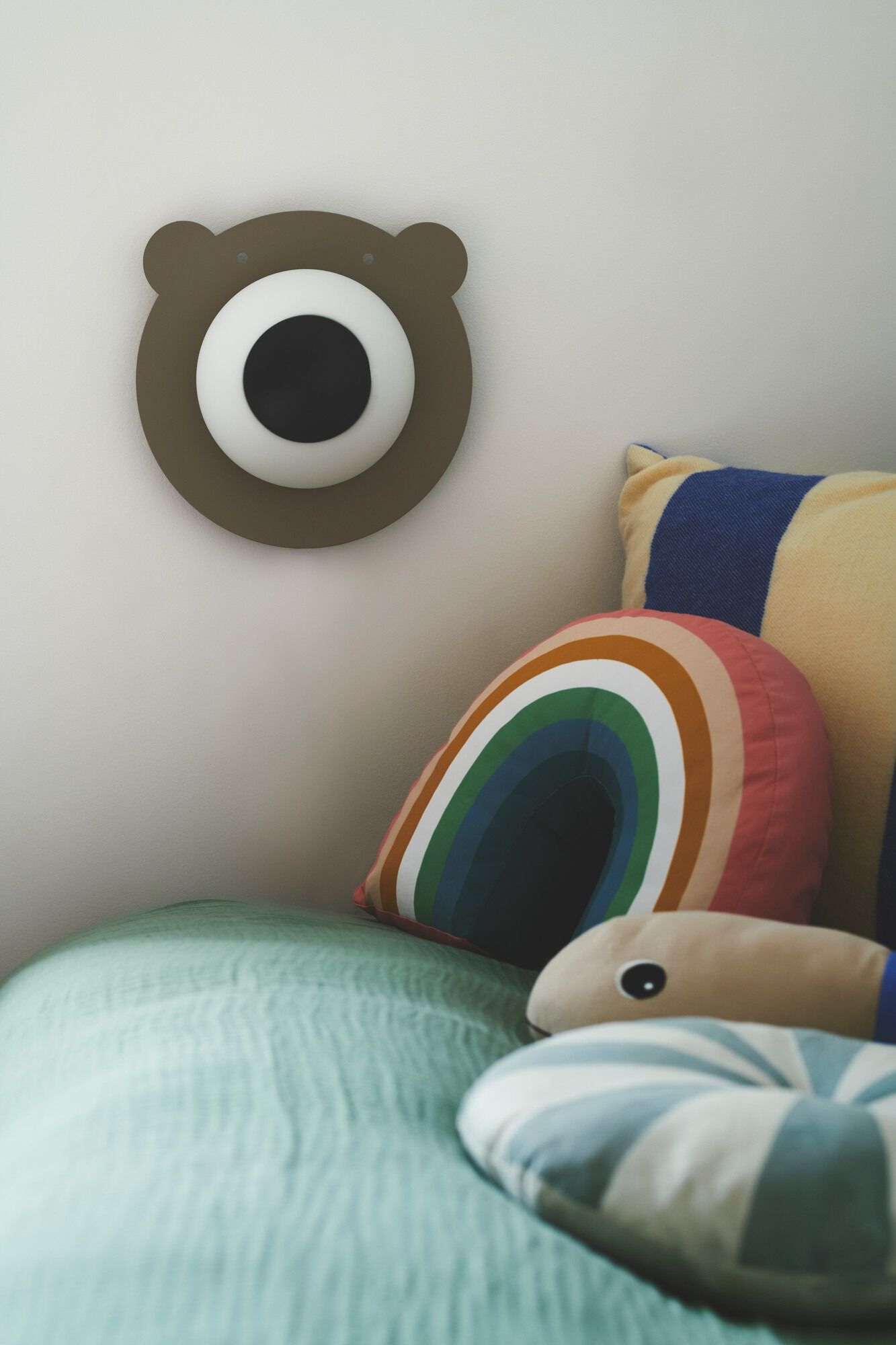 Металлический и стеклянный настенный светильник Nordlux BRUNA BEAR ARCH-00033175 - Вид №4