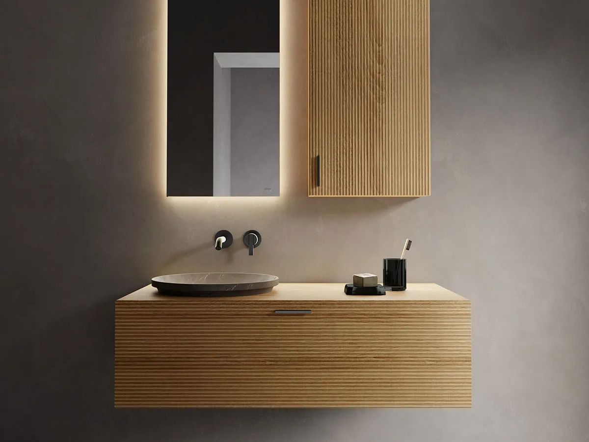 Полукруглый мраморный умывальник Inbani ARCH-00001043 - Вид №1