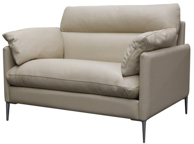 Duvivier Canapés Съемное кожаное кресло с подлокотниками Monte-carlo Mocaxd11 - Вид №1