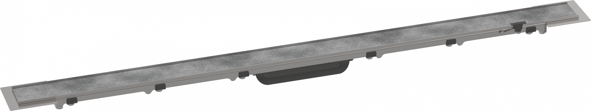 56033000 Набор трап для душа 1000 RainDrain Rock Finish, обрезанный по размеру и под плитку Hansgrohe 