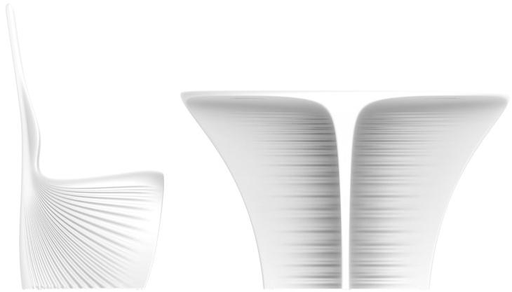 VONDOM Круглый садовый стол из полиэтилена Biophilia sun-id-1436031 - Вид №1