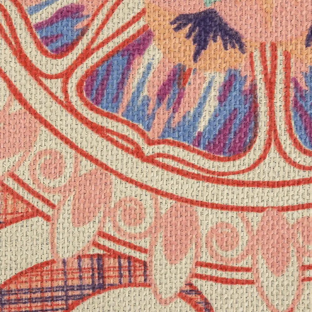 Наволочка декоративная Boho, 40x40 см, цвет розовый 82041960 STLM-2132736 Santreyd - Вид №1