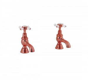 Gentry Home Смеситель для раковины от центра к центру 2 отверстия под смеситель 200 мм Chelsea Медь GH101004