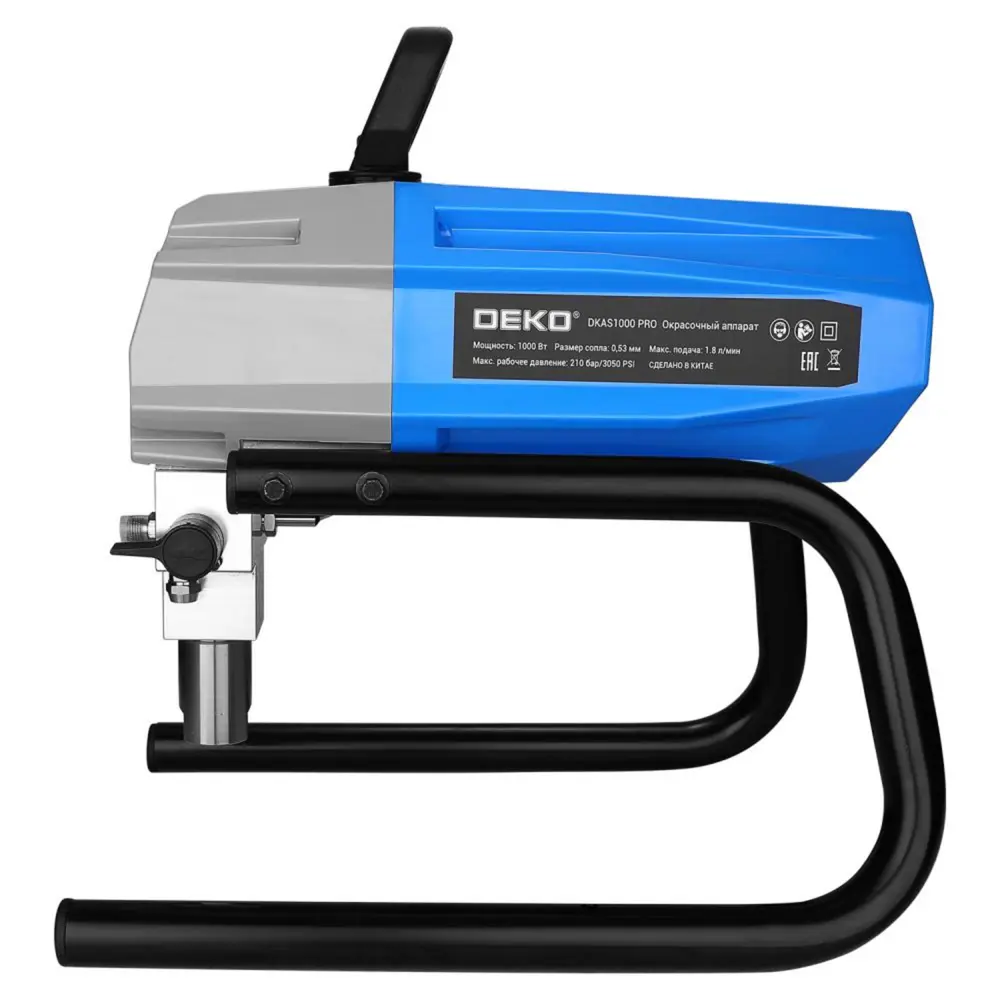 Аппарат окрасочный сетевой поршневой Deko DKAS1000 PRO, 1000 Вт, 1.8 л/мин STLM-2184512 - Вид №2
