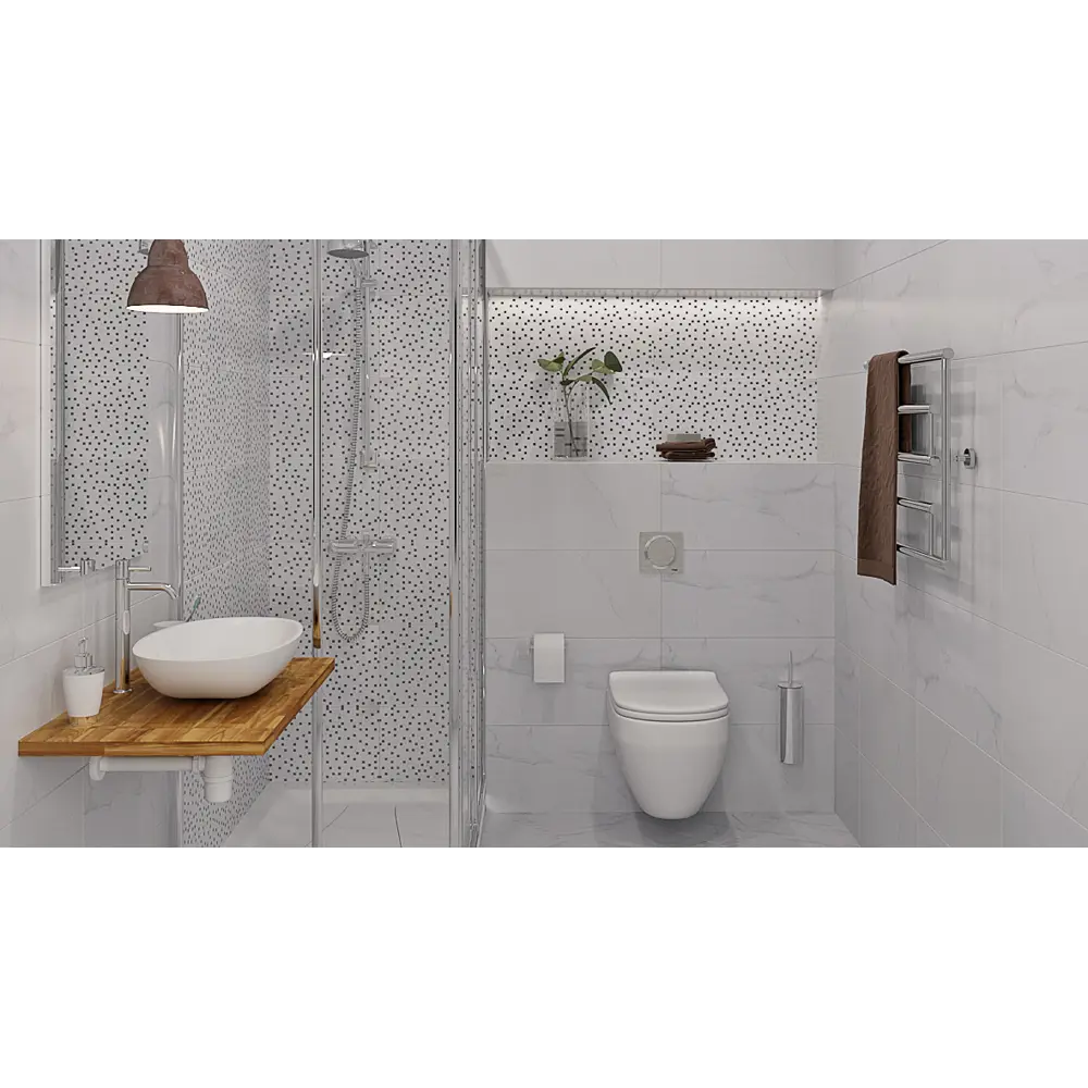 Столешница Santreyd Альфа для ванной из массива ясеня 100×47 см 81948759 STLM-0014640 - Вид №4