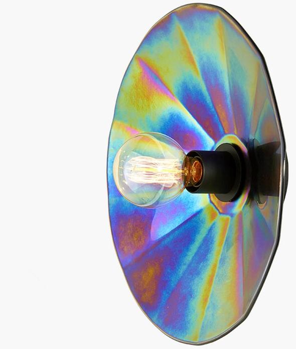 RADAR INTERIOR Бра ручной работы из термоформованного стекла с диммером sun-id-1371216 - Вид №1