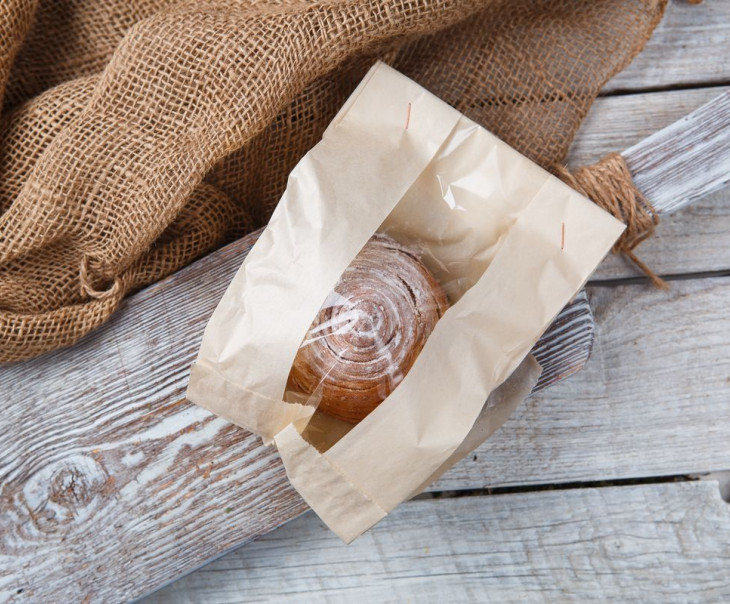 2454 Вегетарианская булочка с корицей Вкусляндия  - Вид №3