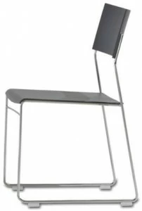 Wiesner-Hager Стул для конференций, штабелируемый салазками, пластик Outline 6870
