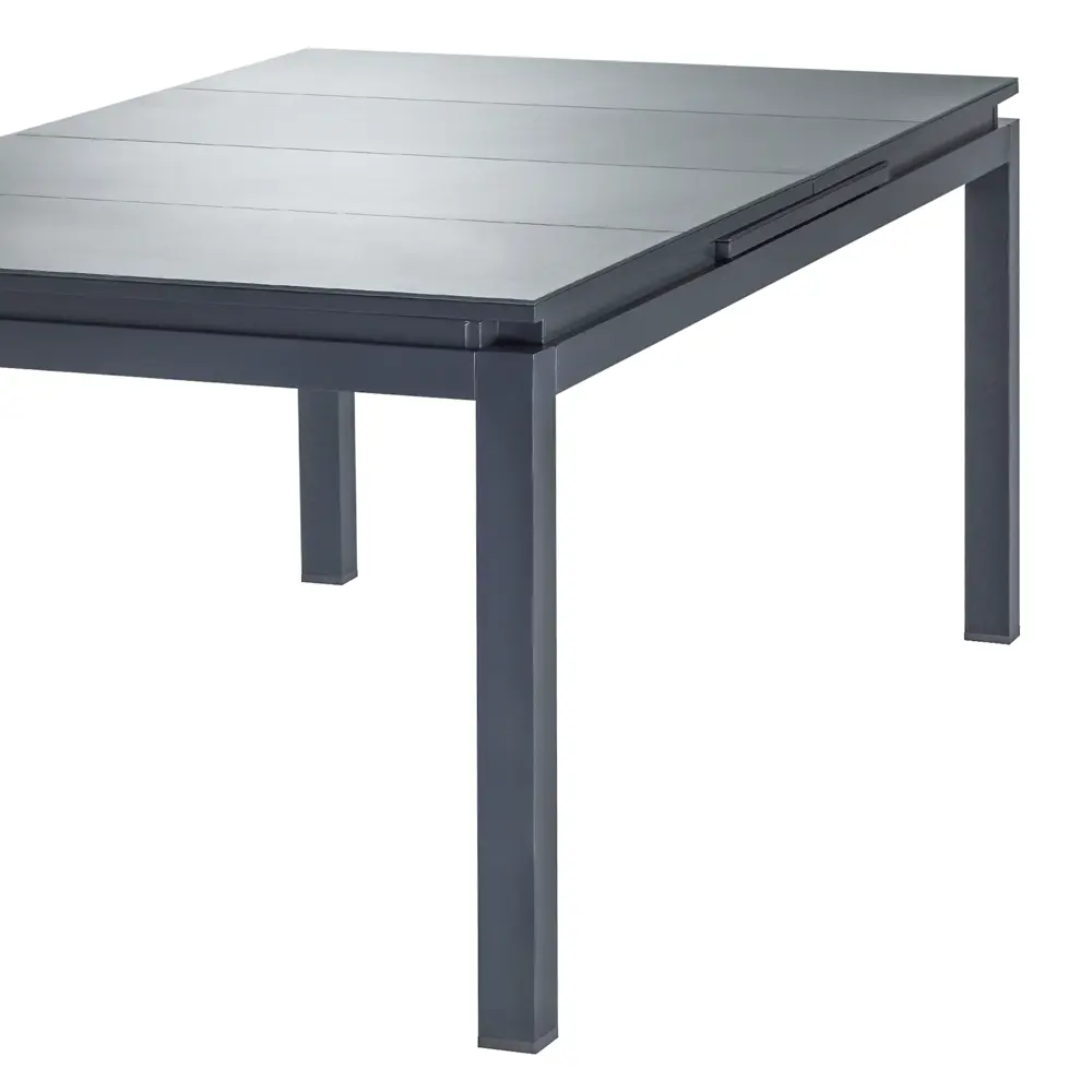 Стол садовый раздвижной Naterial Odissea Easy 256-320х90х76.5 см алюминий темно-серый 81956374 STLM-2012245  - Вид №4