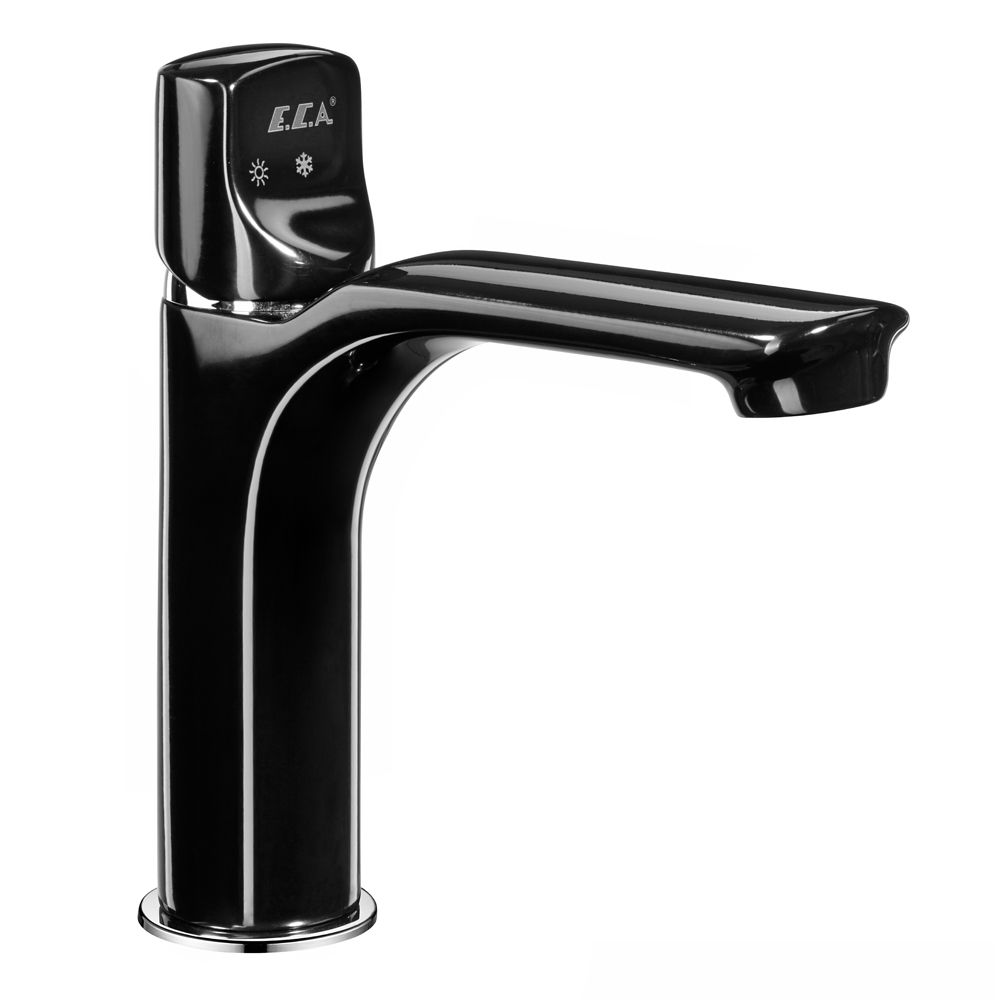 104508986st  Смеситель для раковины Myra - черный - экономия воды Eca 