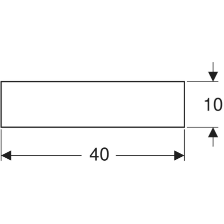 431020301 Боковая декоративная панель Geberit Bambini для детской раковины, более низкая раковина Geberit  - Вид №2