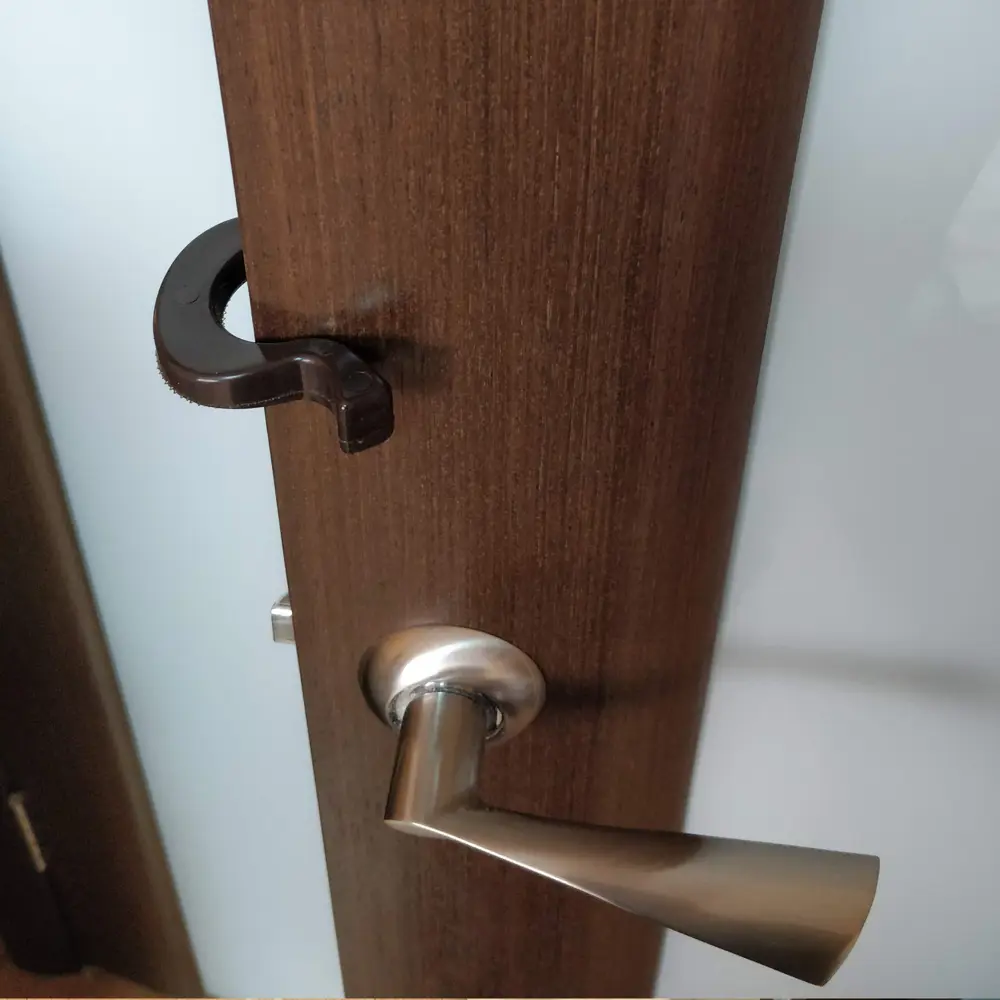 100 % BABY SAFETY Стопор дверной «Подкова» коричневый, 2 шт - защита от ударов 85637745 STLM-0064904 - Вид №7