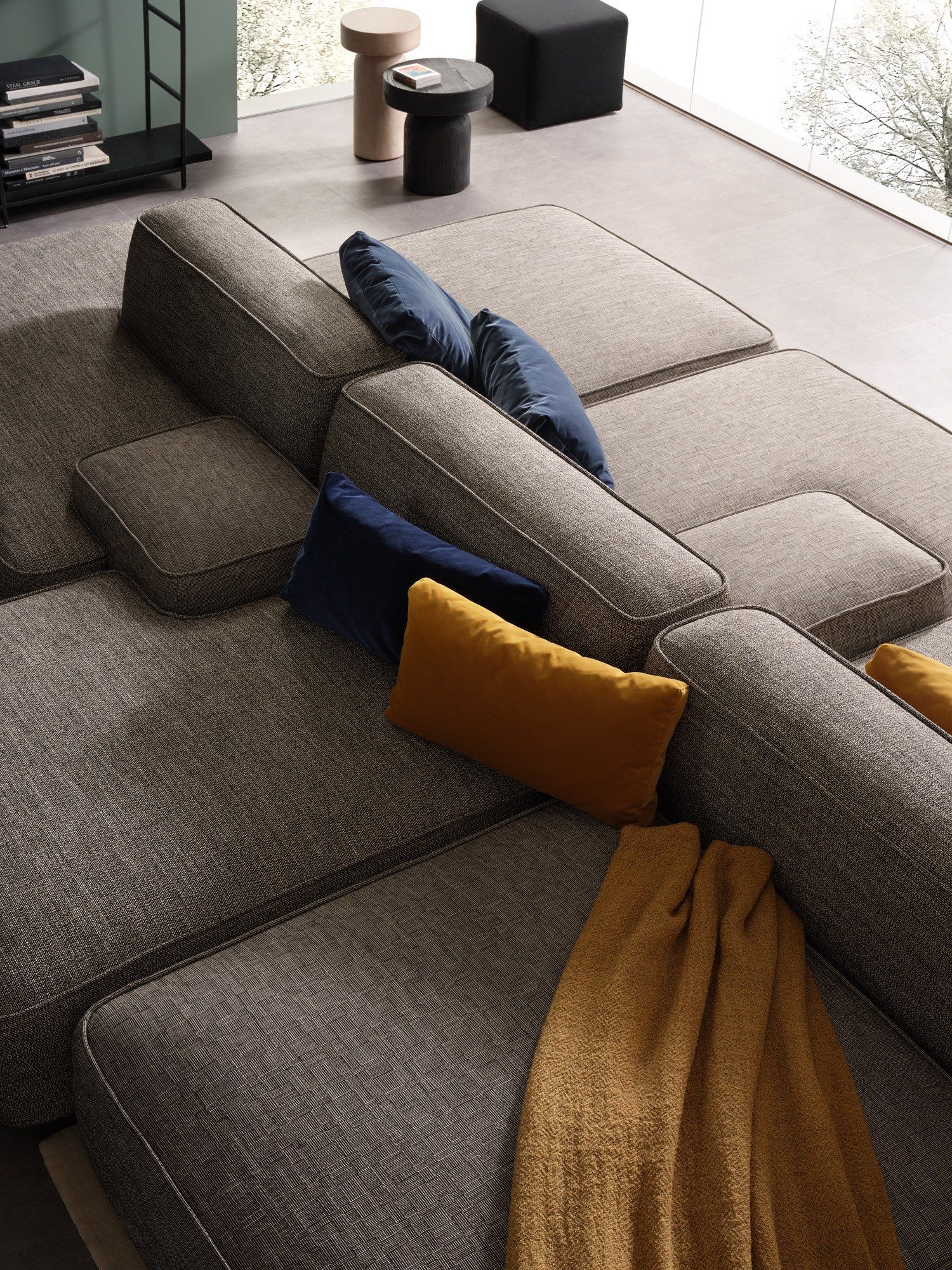 Секционный диван из ткани Lema CLOUD ARCH-00034290 - Вид №4