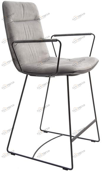 KFF Табурет кухонный на санках с подлокотниками Arva light sun-id-1419462