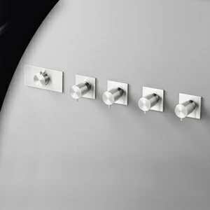 Термостат для душа AICO TER57L серебристый глянцевый