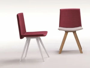 Natisa Мягкий стул на деревянных ножках Flag