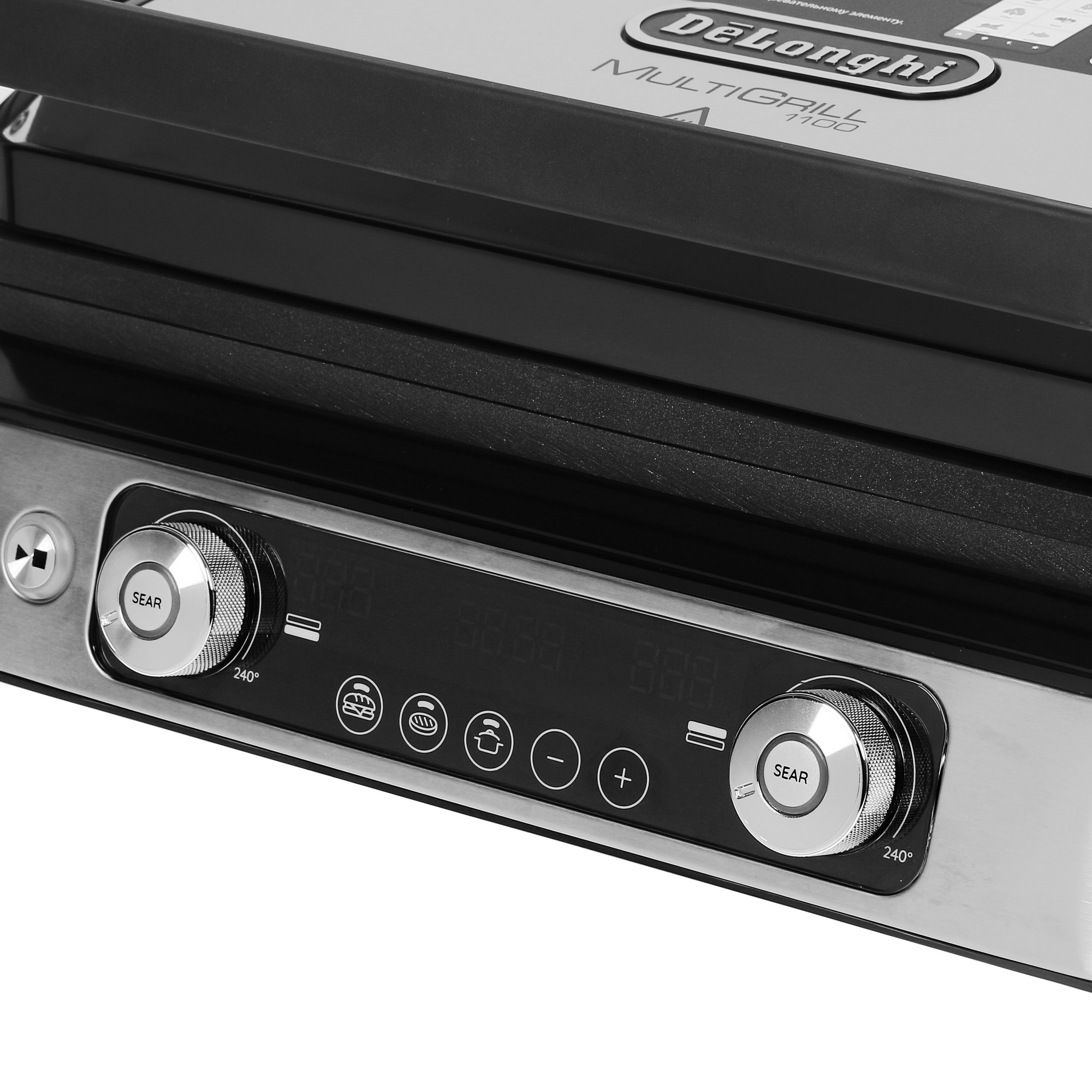 9990375 Гриль Delonghi CGH1112D серый STDN-0007466 - Вид №4