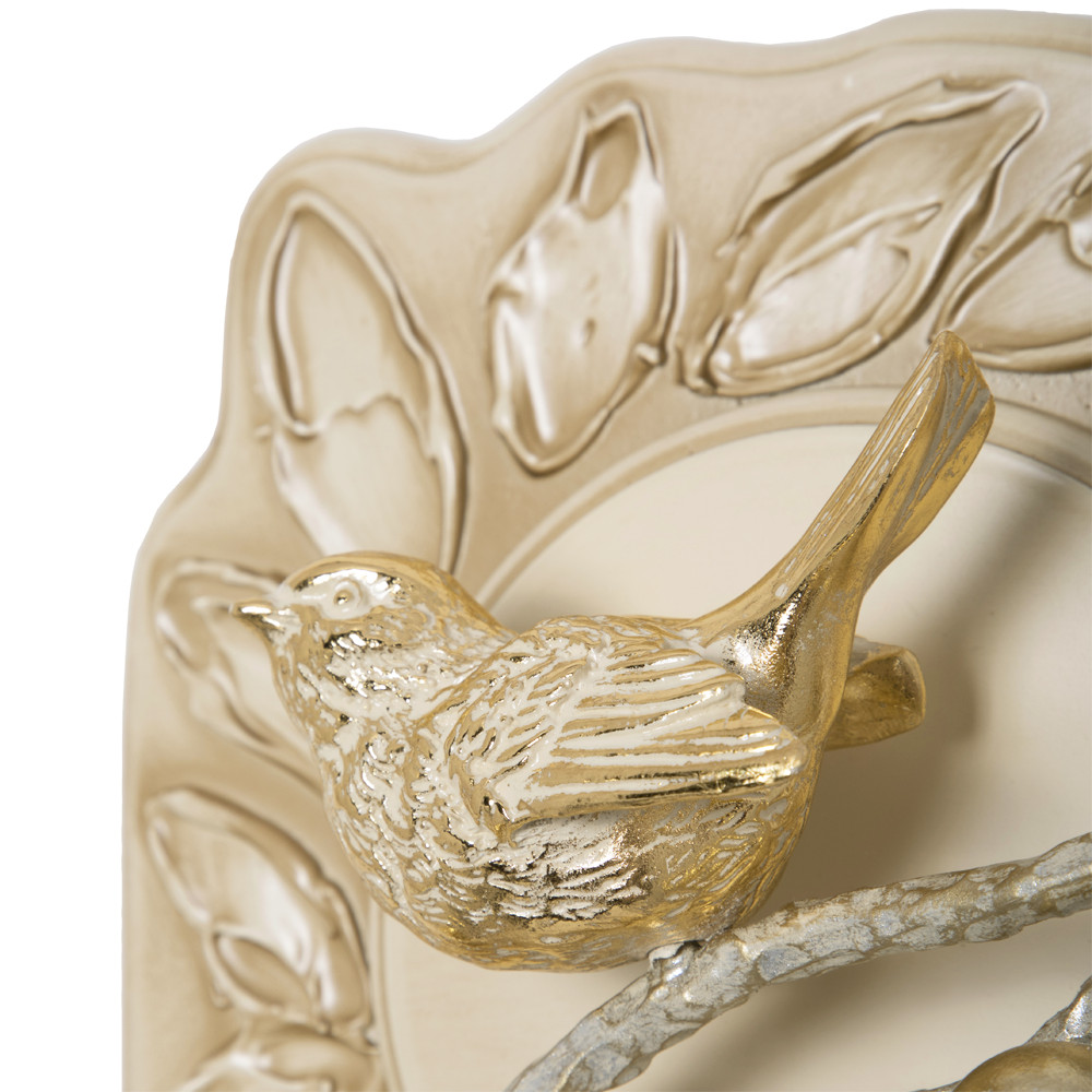 73001 Полка-ключница Терра Бранч Айвори Мраморное Золото BOGACHO 4627179659561 - Вид №2