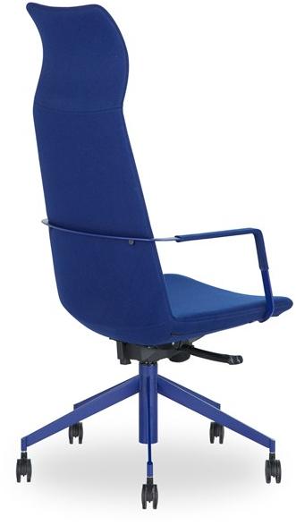 B&T Design Офисное кресло руководителя из ткани с 5 спицами и высокой спинкой Zone sun-id-1415588 - Вид №2