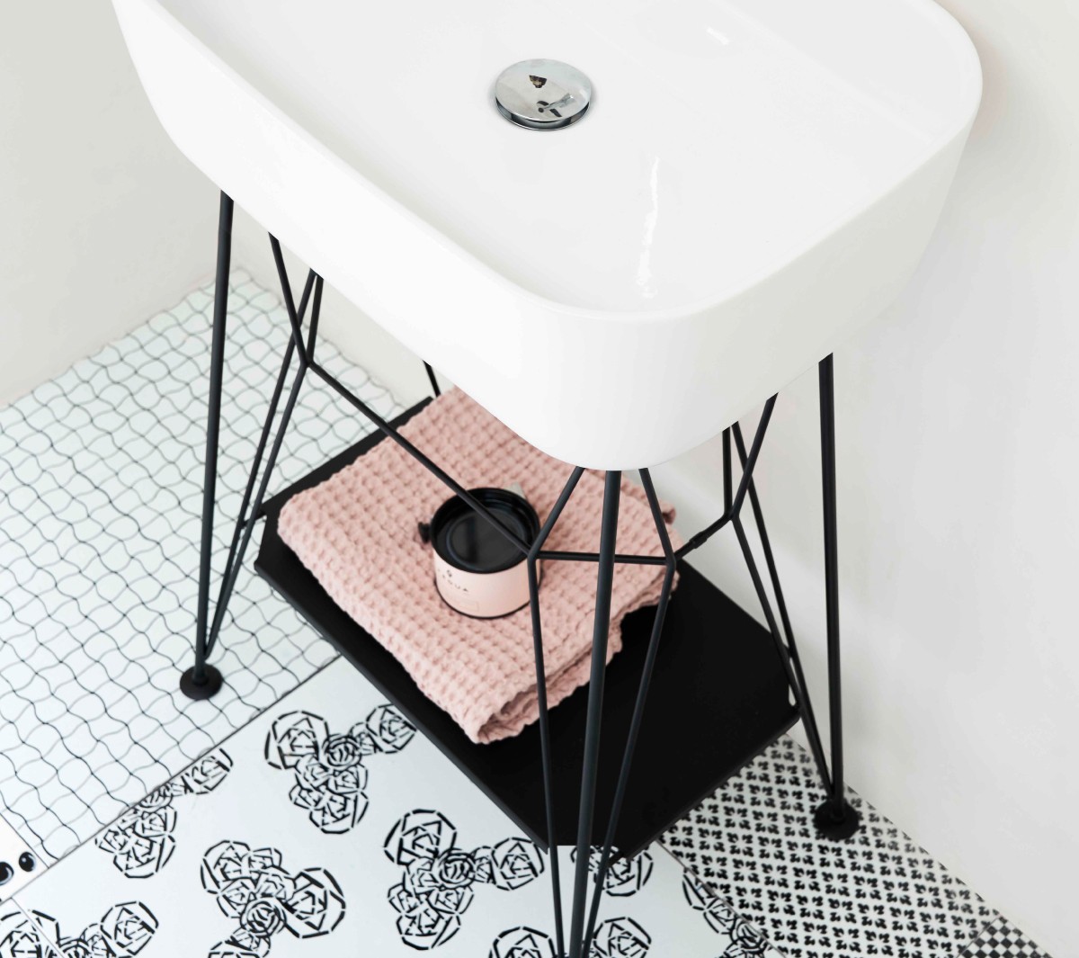 comp_EXLAVGUSVASNE Напольная раковина стоящая прямоугольная Ex.T  - Вид №3