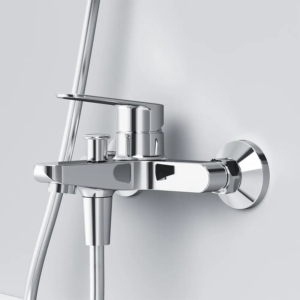 Смеситель для ванны AM.PM Force однорычажный на ванну цвет хром STLM-2188724 - Вид №4