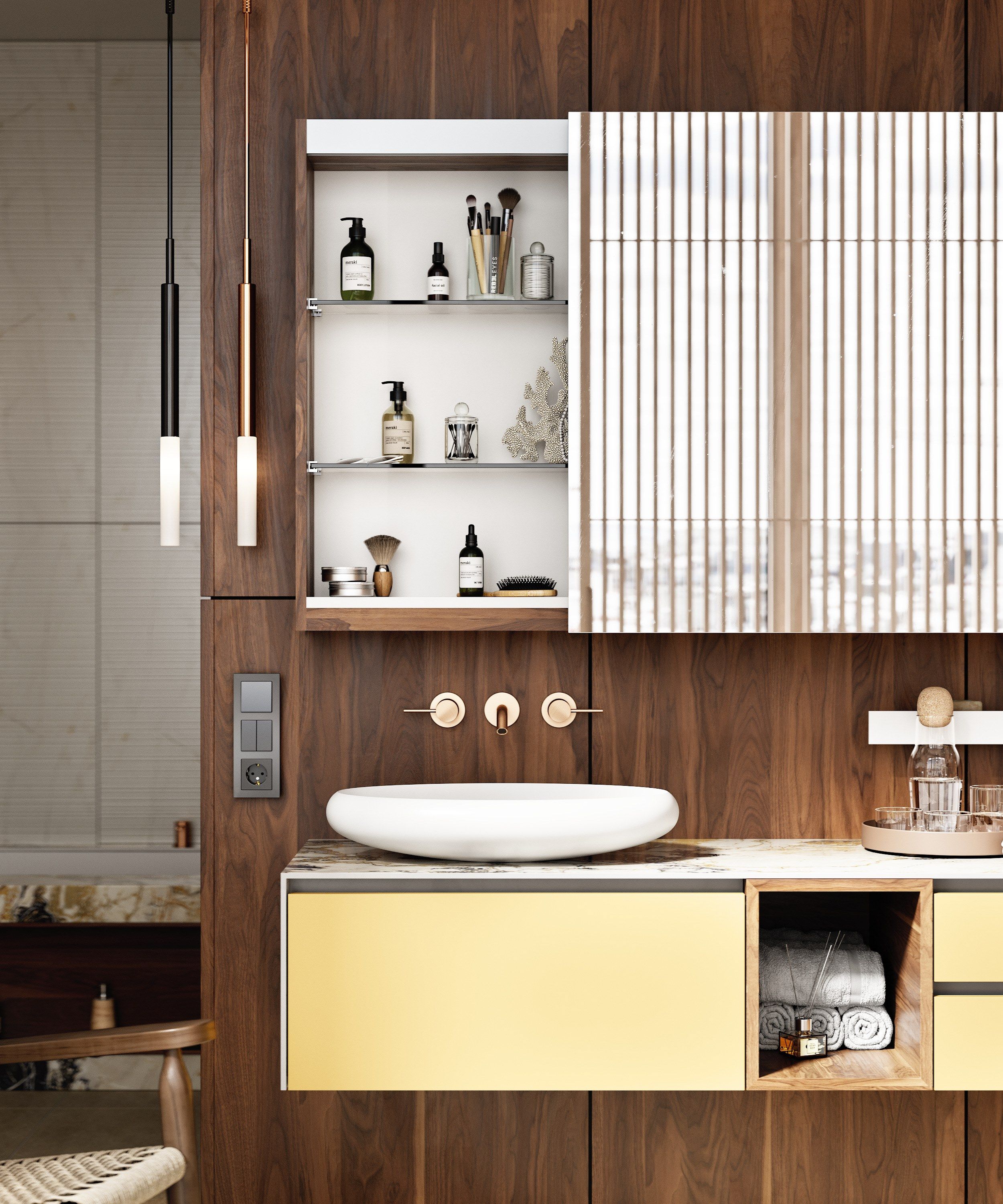 Овальная столешница из твердой поверхности MOMA Design ARCH-00052675 - Вид №4