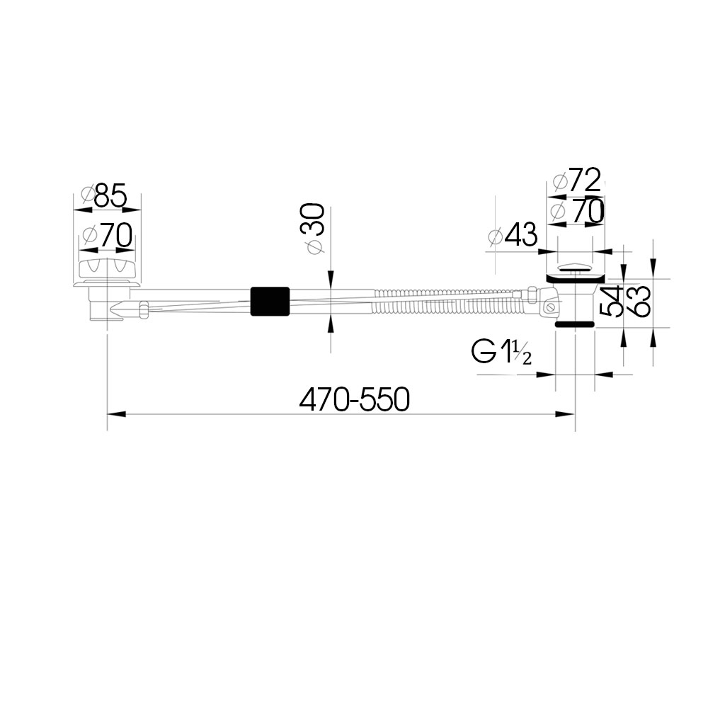 R350S-01 Обвязка для ванны , полуавтомат Raiber  - Вид №3