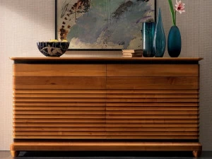 Cantiero Буфет из орехового дерева с распашными дверцами с ящиками Elettra day El002