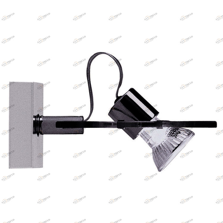 Светильник настенный черный Fabbian D36G0102 FABBIAN  00-3882493 Черный 