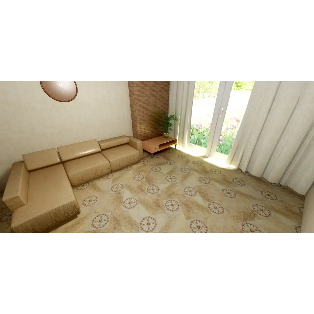 Вставка угловая «Тенерифе» 14х14 см цвет бежевый 14189908 STLM-2015893 LB CERAMICS  - Вид №4