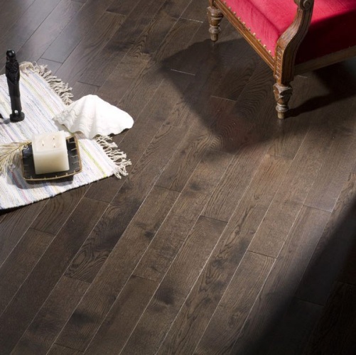 Инженерная доска Coswick Авторская Угольный Дуб Селект (Гладкая) 600…2100х127 мм 11541307 - Вид №3