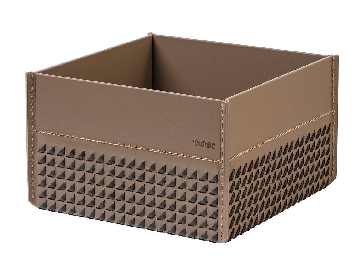 Шкатулка для драгоценностей / пустотелая шкатулка из кожи Turri ARCH-00079028