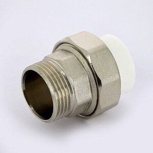 Муфта Н разборная PRO AQUA полипропиленовая 25х1'