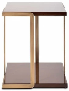 Stylish Club Квадратный журнальный столик из эвкалипта Bridge Scf.b04