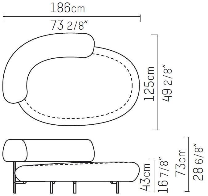 Piet Boon Мягкая кушетка Ella living Pbc 06.35.01. - Вид №3