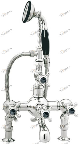 Bronces Mestre Смеситель для ванны с ручным душем на 2 отверстия Retro 035011.n00.50