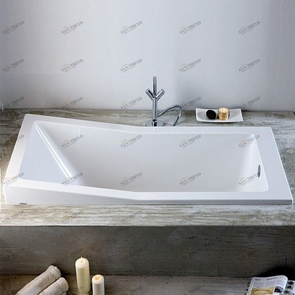 Ванна встраиваемая FOSTER 160 см с аэромассажной системой Deluxe HOESCH 6647