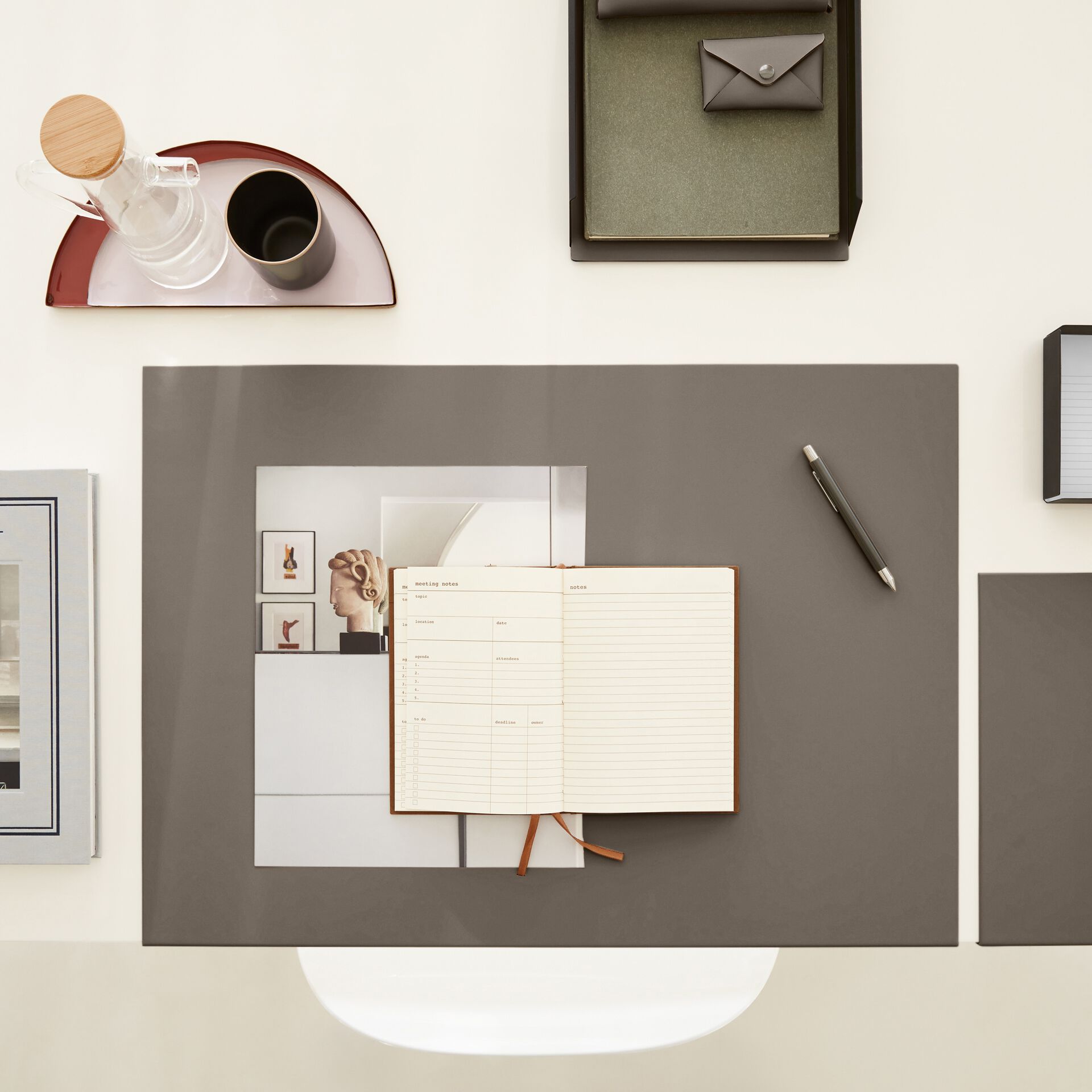 Держатель ручки из стали и кожи EGLOOH Муар ARCH-00011137 - Вид №12