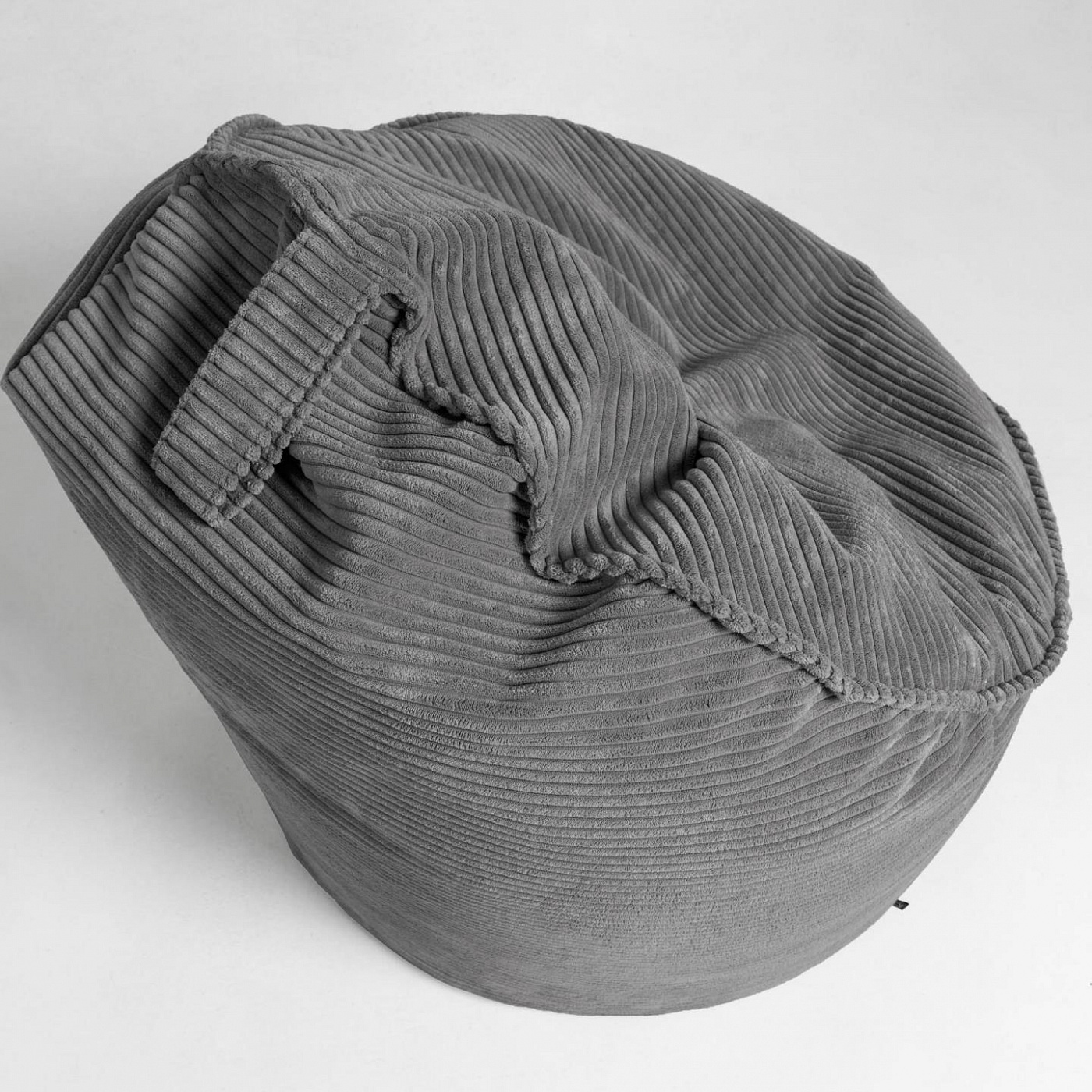 075384 Пуф Marais Ø80 серый La Forma Wilma 