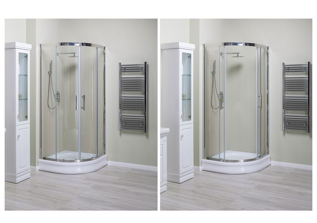 Душевой уголок Aquanet Delta NPE2142 90x90, R550, прозрачное стекло 00202312 - Вид №1