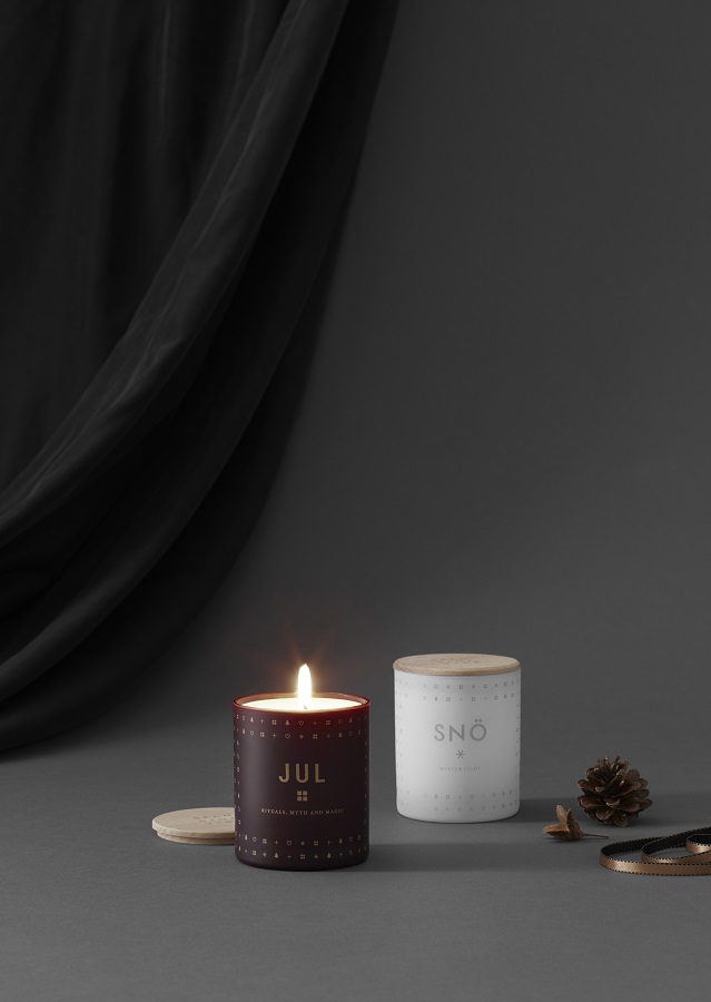 SK1221 Свеча ароматическая jul с крышкой, 200 г S K A N D I N A V I S K  - Вид №3