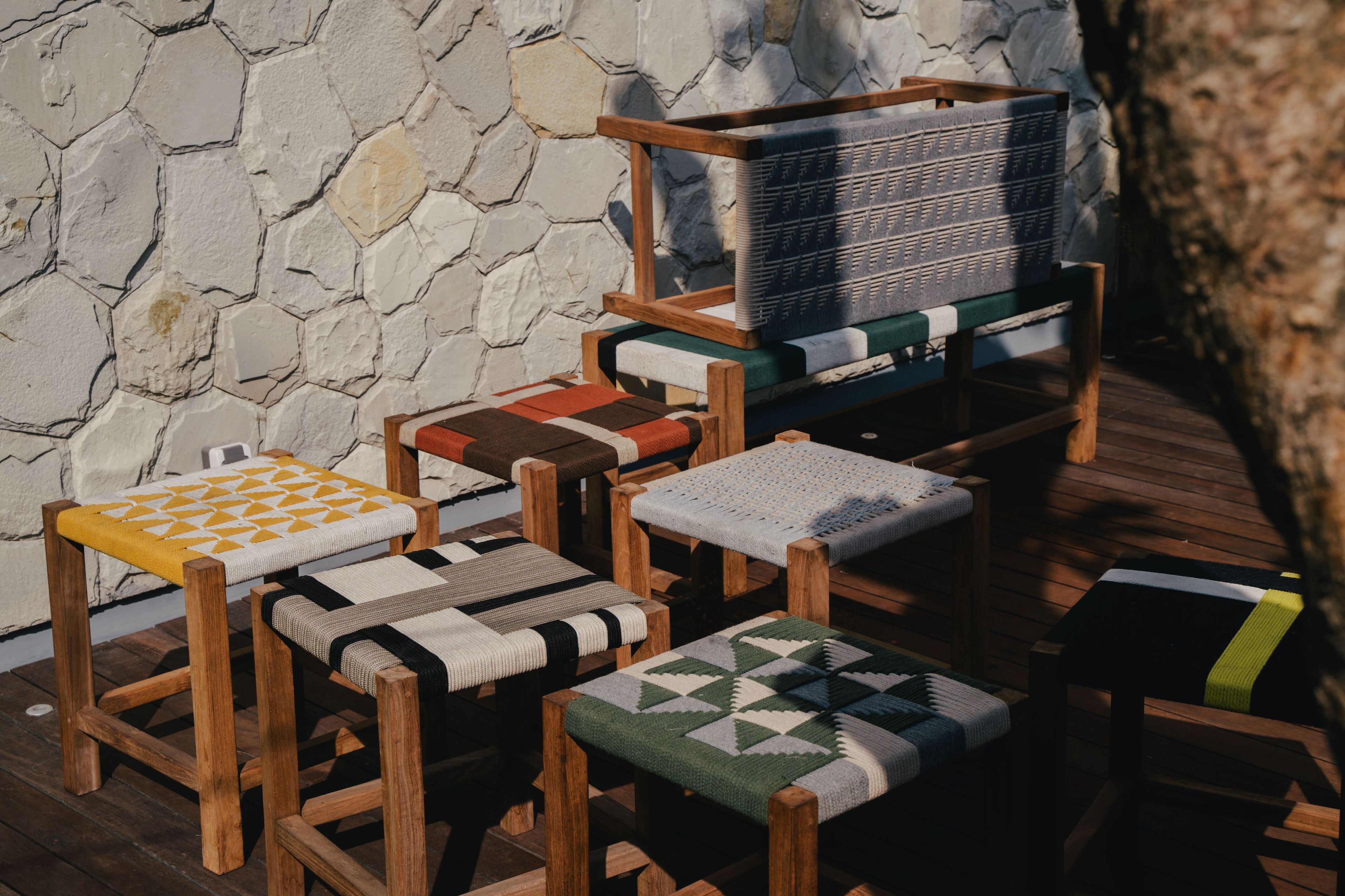 Низкий садовый стул из тикового дерева cbdesign Виареджо ARCH-00126657 - Вид №5