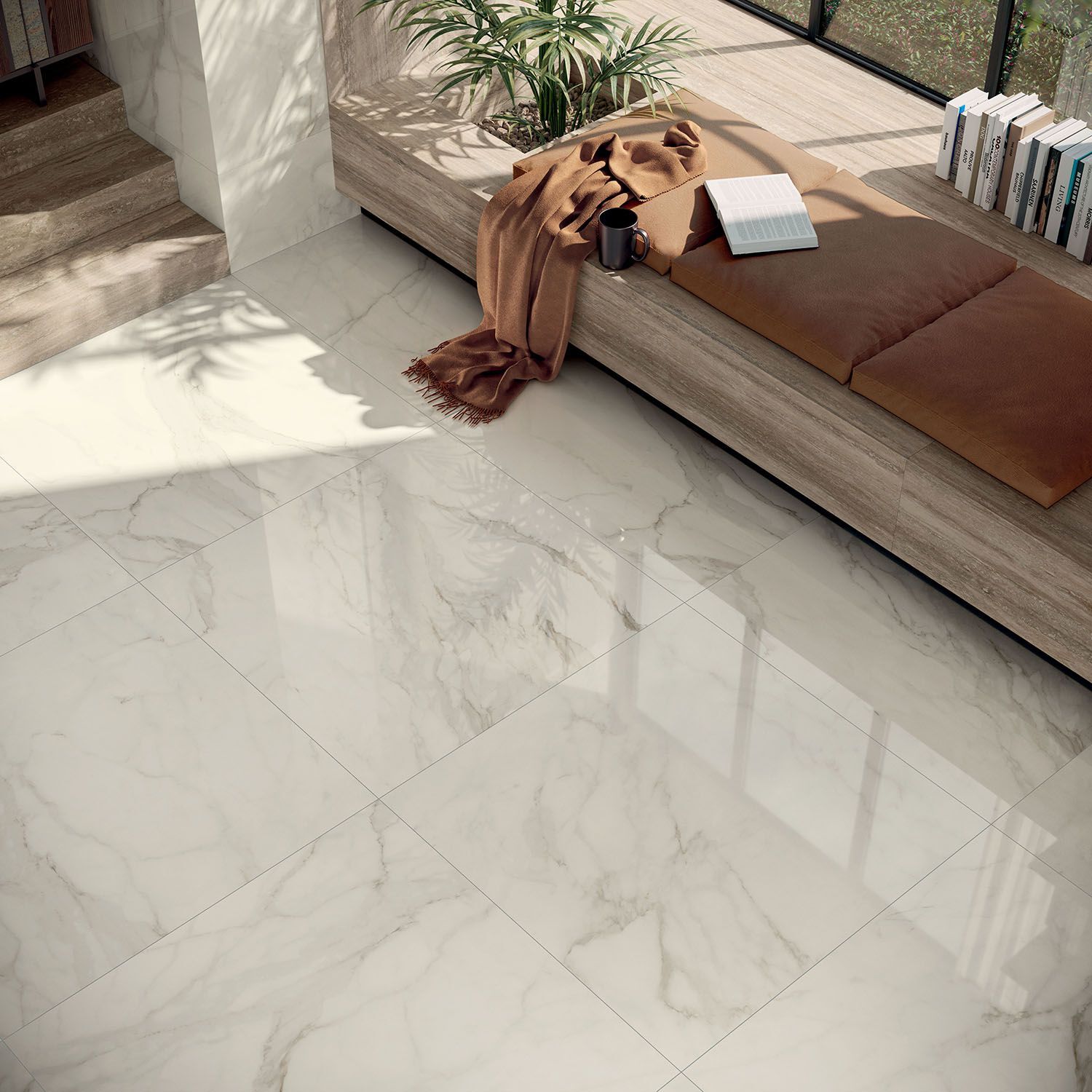 Керамогранит / напольное покрытие из ламинированного керамогранита с мраморным эффектом COTTO D'ESTE Starlight ARCH-00115585 - Вид №4