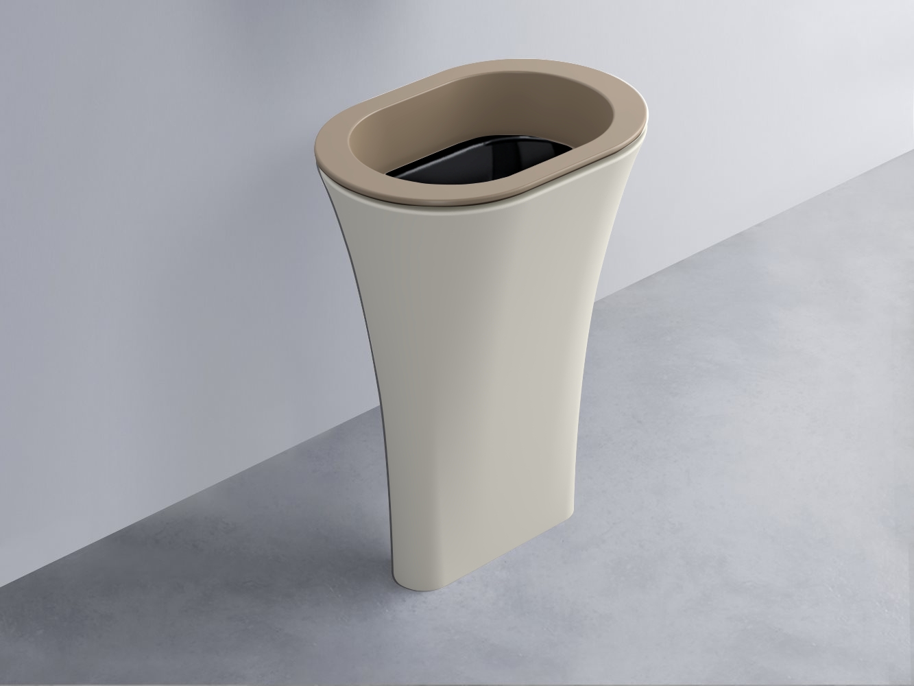 AMLA65-AN+AMPILO-N+AMCOLO-TL Раковина Amedeo Ovale отдельностоящая cielo Enjoy + Amedeo Ceramica Cielo
