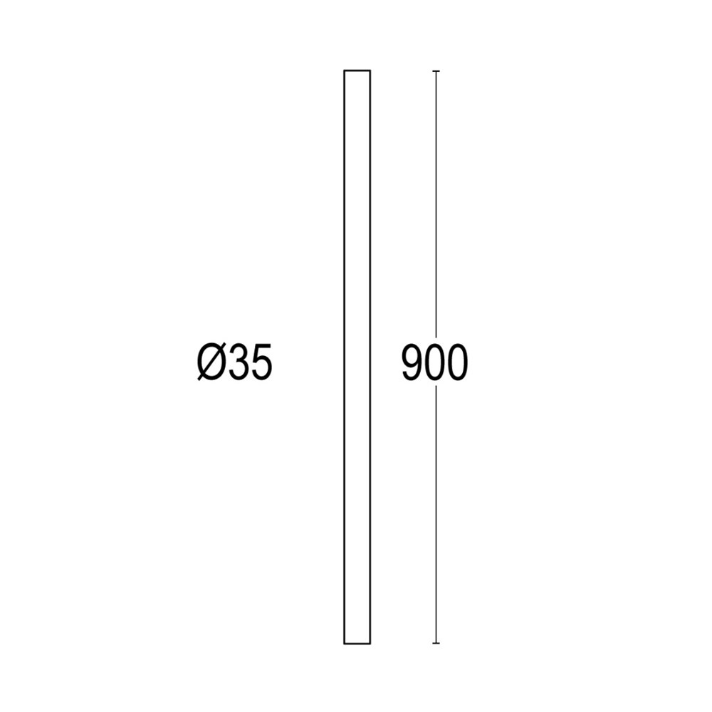Stelo 00C 900 Ghidini Stelo C .01 Белый (Матовый)  - Вид №1