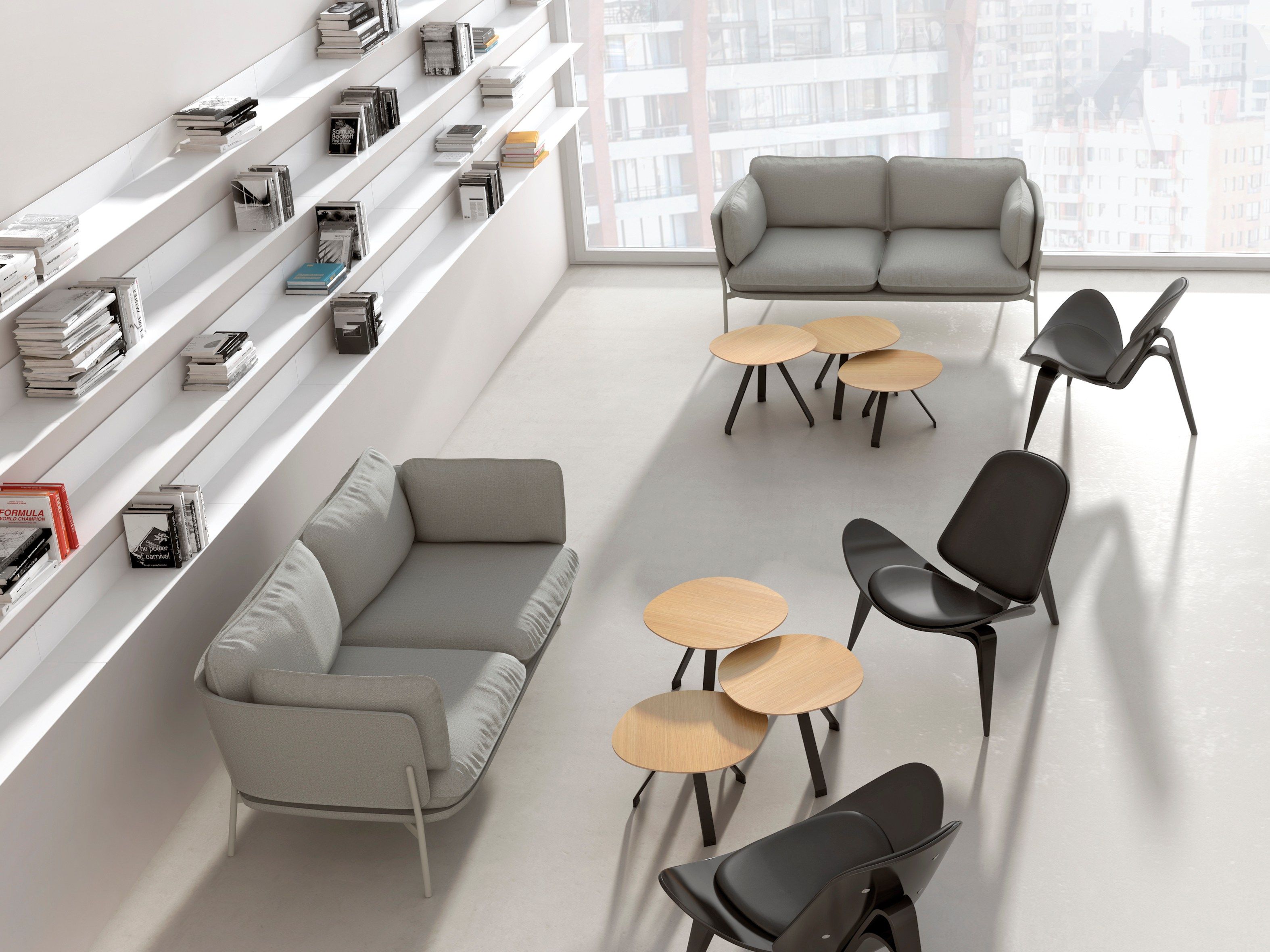 Круглый журнальный столик HPL Systemtronic CELES ARCH-00053872 - Вид №2