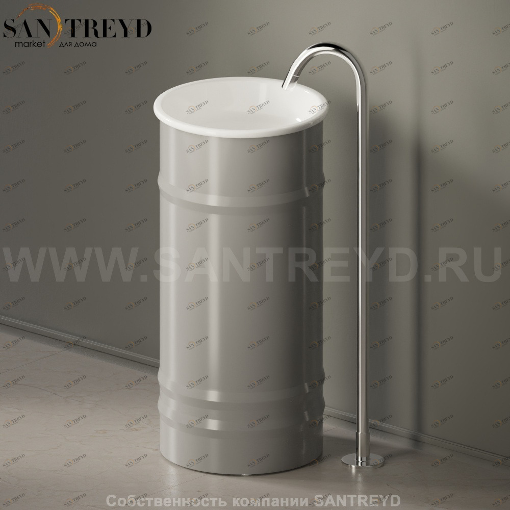 ACER0798FZL Напольная раковина стоящая круглая Agape 