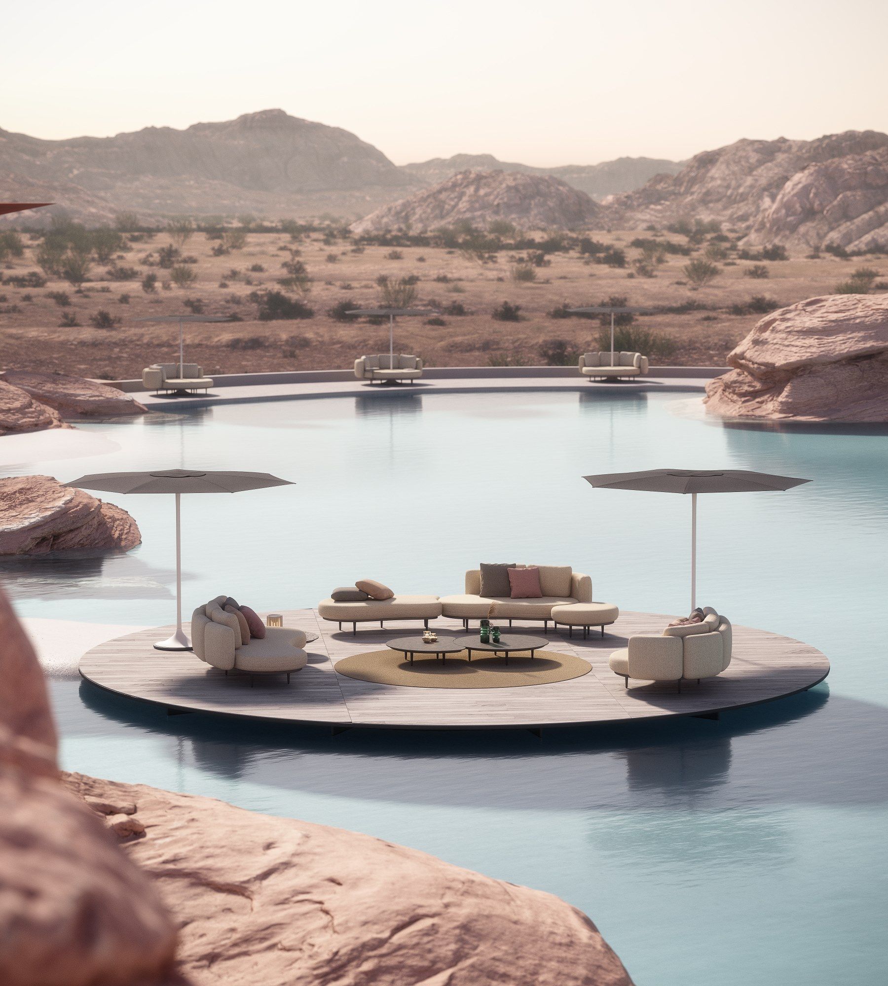 Гостиная ткань сад набор Royal Botania Organix Lounge ARCH-00144157 - Вид №15